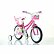 DINO Bikes - dětské kolo 14" - růžové 2017