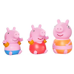 TOOMIES - Prasátko Peppa Pig, maminka a Tom - stříkající hračky do vody