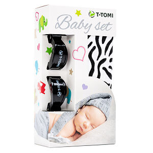 T-TOMI BABY SET - Zebra