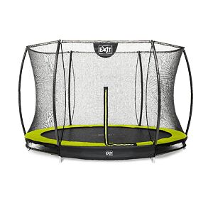 EXIT TOYS Silhouette pozemní trampolína ø305cm s ochrannou sítí - zelená