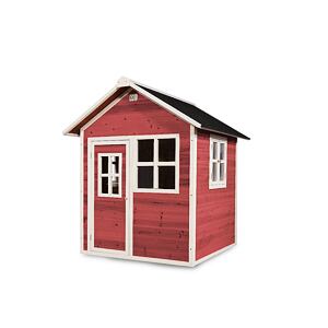 EXIT TOYS Zahradní cedrový domeček Exit Loft 100 červený