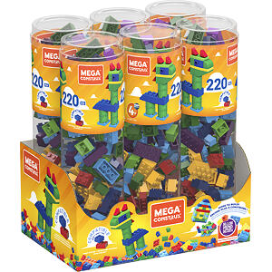 MEGA CONSTRUX DÚHOVÉ VEDIERKO S KOCKAMI