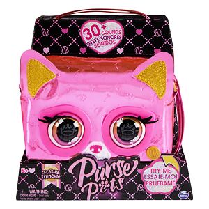 Spin Master PURSE PETS METALICKÁ INTERAKTÍVNA KABELKA PSÍK