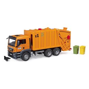 Bruder Nákladné auto MAN - smetiari ( oranžový)
