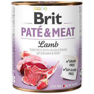 Konzerva BRIT Paté & Meat Lamb 800 g