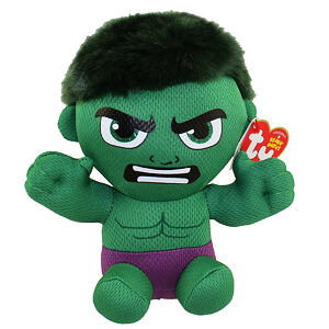 Meteor TY Beanie Babies Marvel HULK, 15 cm (1)