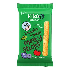 Ella's Kitchen BIO křupavé tyčky s rajčátky a bazalkou (16 g)
