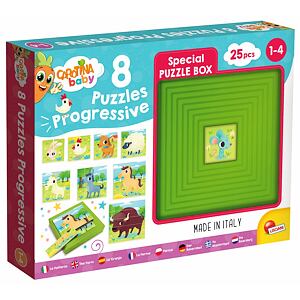 Lisciani CAROTINA BABY 9 PUZZLE - Farma