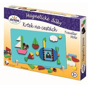 DETOA Magnetické dílky Krtek na cestách