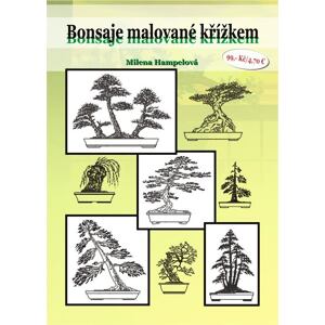 Bonsaje malované křížkem