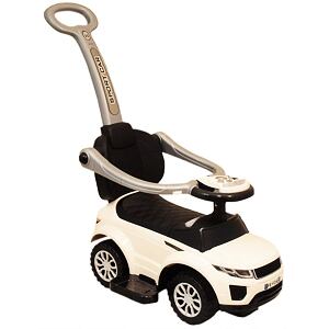 Baby Mix Detské hrajúce jazdítko 3v1 biele