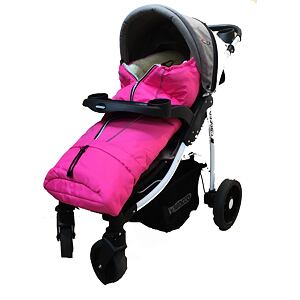 Baby sky fusak polar univerzální růžová 