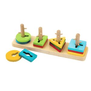 EDUSHAPE dřevěné PUZZLE