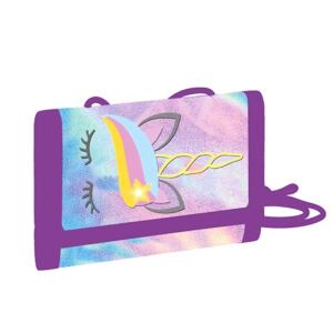 OXYBAG Dětská textilní peněženka - Unicorn iconic