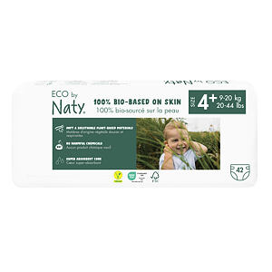 Eco by Naty Plenky Maxi+ 9-20 kg - ECONOMY PACK (42 ks)