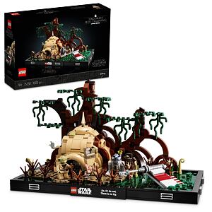 LEGO Star Wars 75330 Jediský tréning na planéte Dagobah – dioráma
