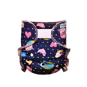 T-TOMI Nohavičková plienka - prebaľovací set suchý zips, owls
