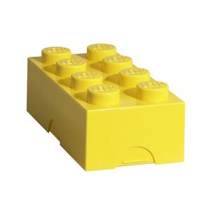 LEGO box na svačinu 100 x 200 x 75 - žlutá