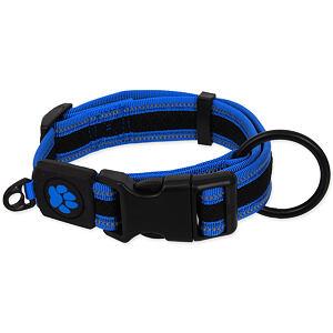 Obojok ACTIVE DOG Fluffy modrý S 1 ks