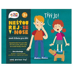 4bambini Nešťuraj sa v nose! alebo Etiketa pre deti - nová generácia