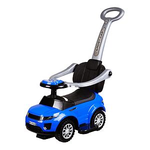 Baby Mix Detské hrajúce jazdítko 3v1 modré