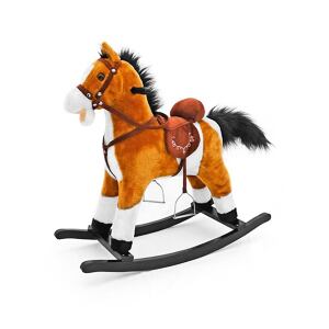 Milly Mally Houpací koník s melodií Mustang světle hnědý
