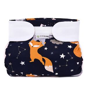 T-TOMI Ortopedické abdukčné nohavičky 3-6kg - suchý zips, night foxes