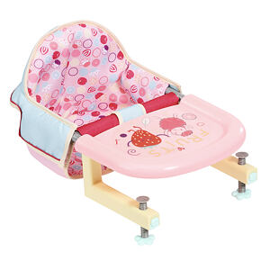 ZAPF CREATION Baby Annabell Jedálenská stolička s uchytením na stôl
