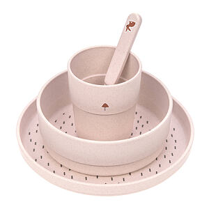Lässig Dish Set PP/Cellulose Little Forest rabbit set nádobí