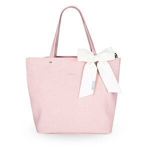 Beztroska Matylda taška s mašlí pink powder