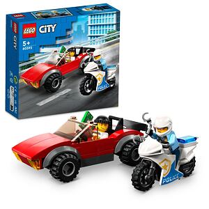 LEGO® City 60392 Naháňačka auta s policajnou motorkou