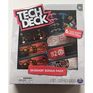 106028845 TECH DECK SKATESHOP 6KS S PŘÍSLUŠENSTVÍM - poškozený obal