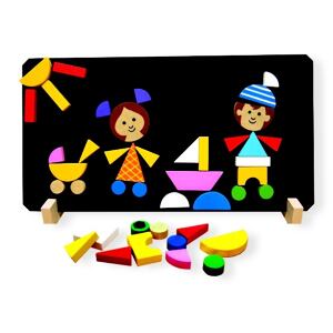 8712906 Děti magnetické puzzle - poškozený obal