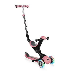 Globber Kolobežka GO-UP Deluxe Light - pastelově růžová