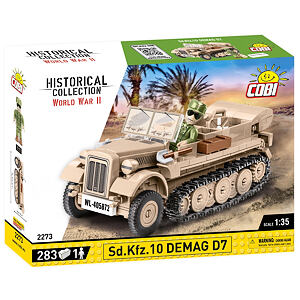 Cobi II WW Sd.Kfz. 10 DEMAG, 1:35, 283 k, 1 f