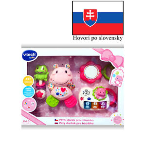 Vtech Prvý darček pre bábëtko (SK) - ružový