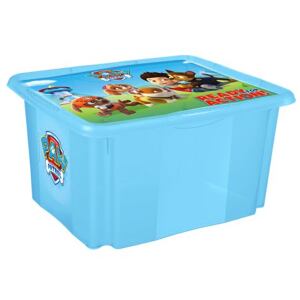 Úložný box s vekom Paw Patrol 24l