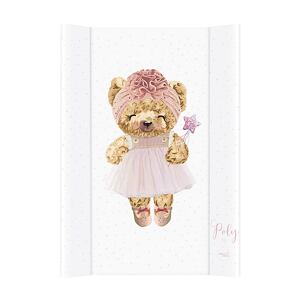 CEBA Podložka prebaľovacia 2-hranná s pevnou doskou (50x70) Comfort Fluffy Puffy Poly