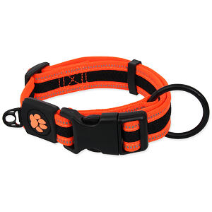 Obojok ACTIVE DOG Fluffy oranžový L 1 ks