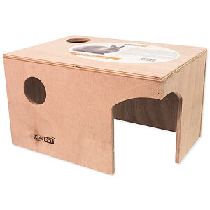 Domček EPIC PET drevený XL 35 cm