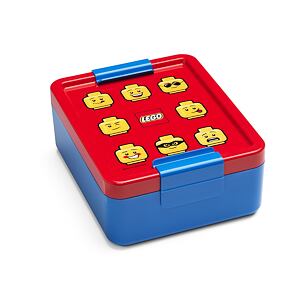 LEGO ICONIC Classic box na desiatu - červená/modrá