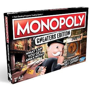 Hasbro Monopoly Cheaters edition CZ