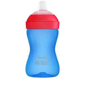 AVENT Hrneček Grippy s jemnou hubičkou 300 ml chlapec