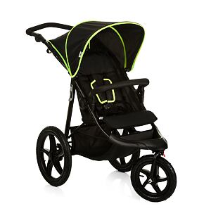 Hauck Športiak Runner black/neon yellow
