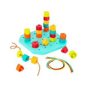 B-Toys Navlékací a stohovací tvary Count & Match