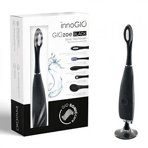 innoGIO elektronická sonická zubná kefka GIOZoe Black