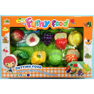 Mac Toys Set potravín na suchý zips