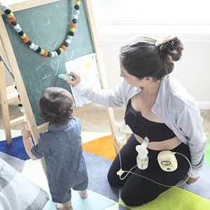 Medela Pás na ľahké odsávanie - M, Čierna