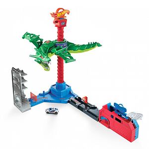 Hot Wheels 25GJL13 HW DRAČEJ ÚTOK ZO VZDUCHU - poškodený obal
