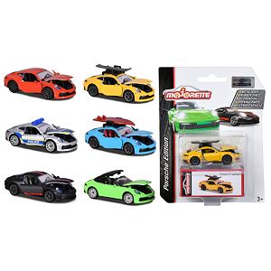 Majorette Autíčko Porsche Deluxe, 6 druhů, 7,5 cm